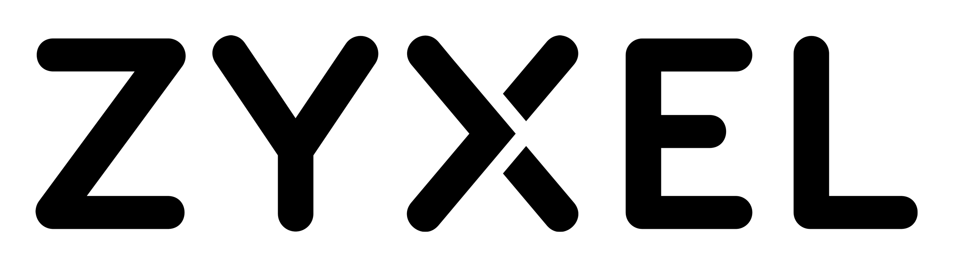 Zyxel logo on a transparent background